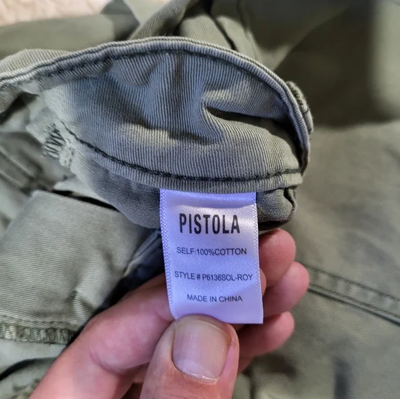 Pistola Tammy Star Print High Rise Trousers Size 29 - Picture 7 of 15